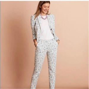 NWOT Brooks Brothers Red Fleece Floral Pant Suit